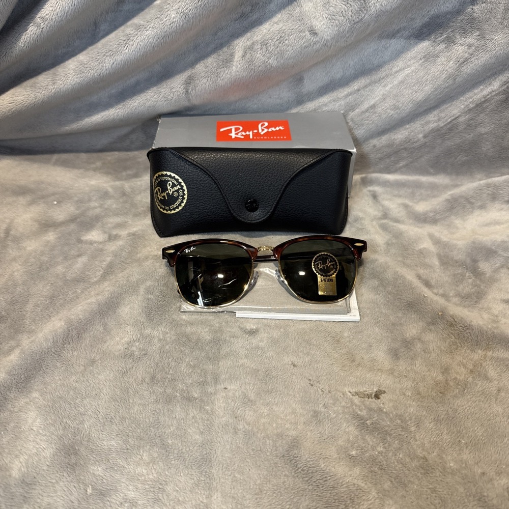 RAY BAN RB3016F W0366 Tortoise on Arista Square 55 mm Unisex Sunglasses